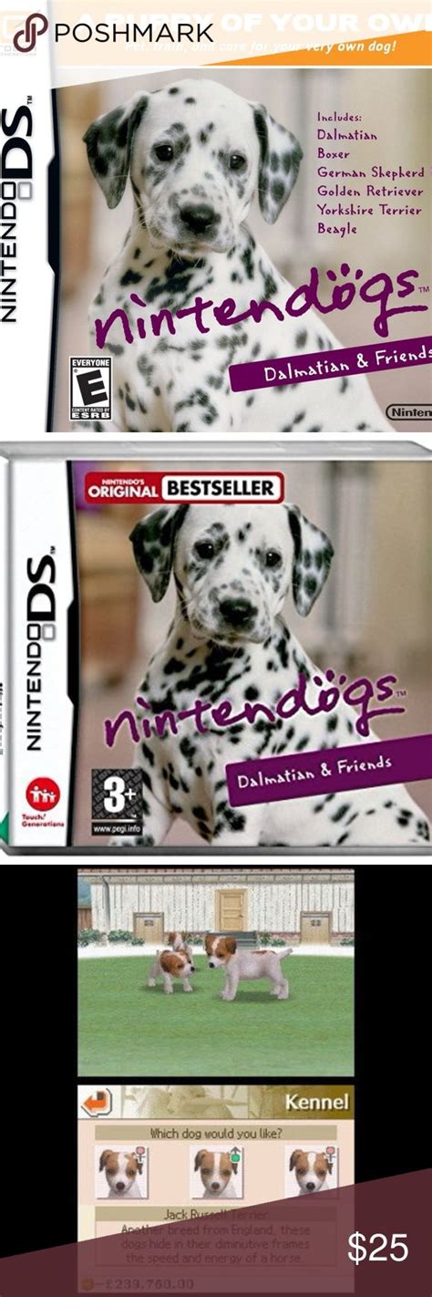 Nintendogs Dalmatian And Friends Ds Game Dalmatian Ds Games Dog Breeds