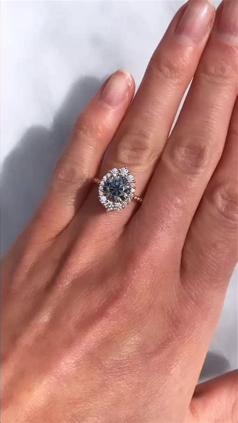 This Vintage Inspired Emerson Engagement Ring By Kristin Coffin Jewelry