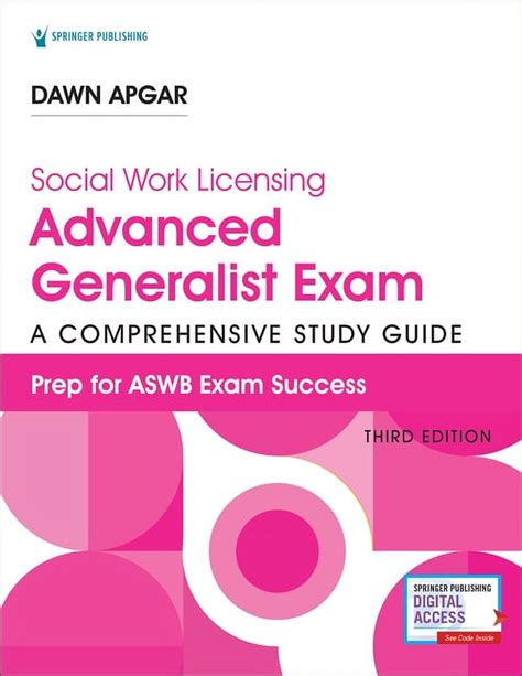 Social Work Licensing Advanced Generalist Exam Guide Third Edition A
