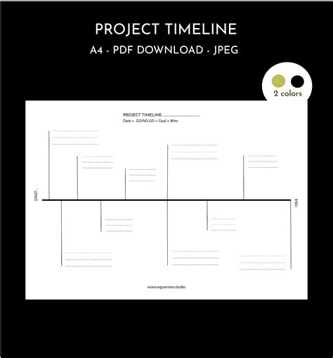 Download Project Timeline Template Printable Pdf Project Timeline