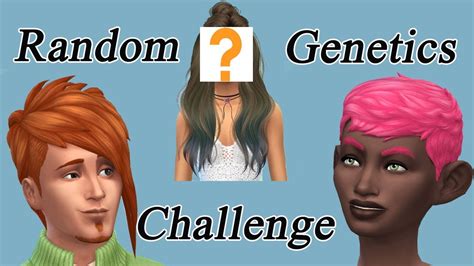 Random Genetics Cas Challenge Sims 4 Youtube