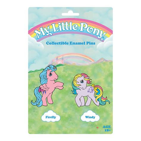 My Little Pony Firefly X Windy Pin Set Icon Heroes