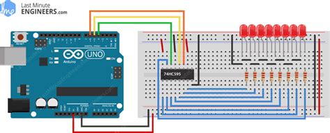 Hc Shift Register Arduino Interfacing Pinout Working Sexiz Pix
