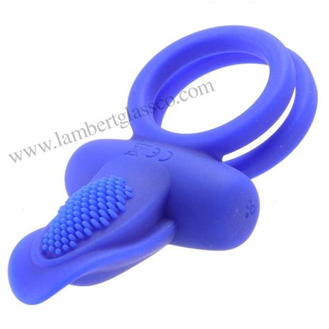 Dual Pleaser Enhancer Rechargeable Cock Ring High Quality Wholesale