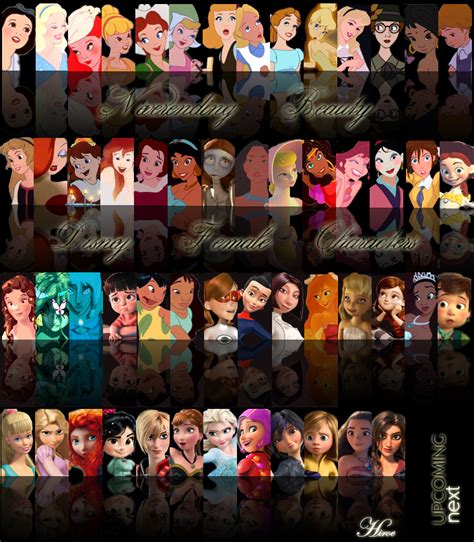 Neverending Beauty Disney Pixar Girls By Hiroe90 On Deviantart