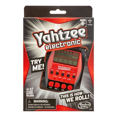 Electronic Yahtzee Game Handheld Game For Kids Ages 8 And Up For 1
