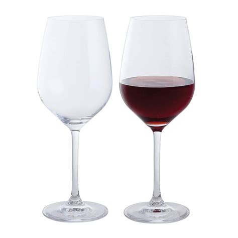 Dartington Red Wine Personalised Glass Pair Engravers Guild