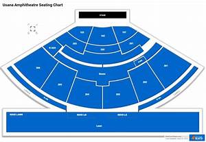 Usana Amphitheatre Seating Chart With Seat Numbers Awesome Home