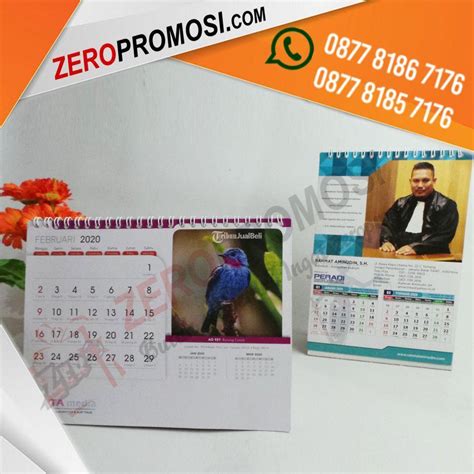 Cetak Custom Kalender Meja Duduk Di Tangerang Tribun Jualbeli