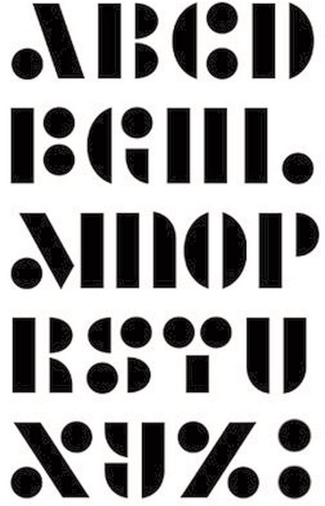 Typography Alphabet Letters