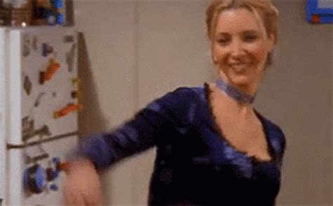 Friends Phoebe Friends Gif Friends Tv Show Dancing Animated Gif