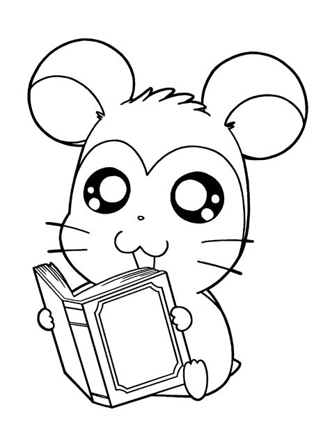 Hamtaro Coloring Pages Coloring Sheets For Kids Cute Coloring Pages
