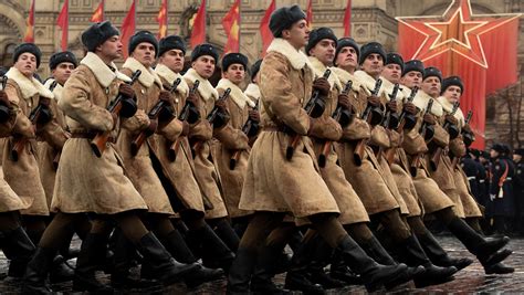 Russia Honors Historical Parade