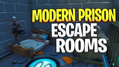 New Modern Prison Escape Rooms Fortnite Creative Mode Karnagerc