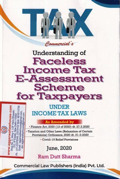 Faceless Income Tax E Assessment Scheme For Taxpayers