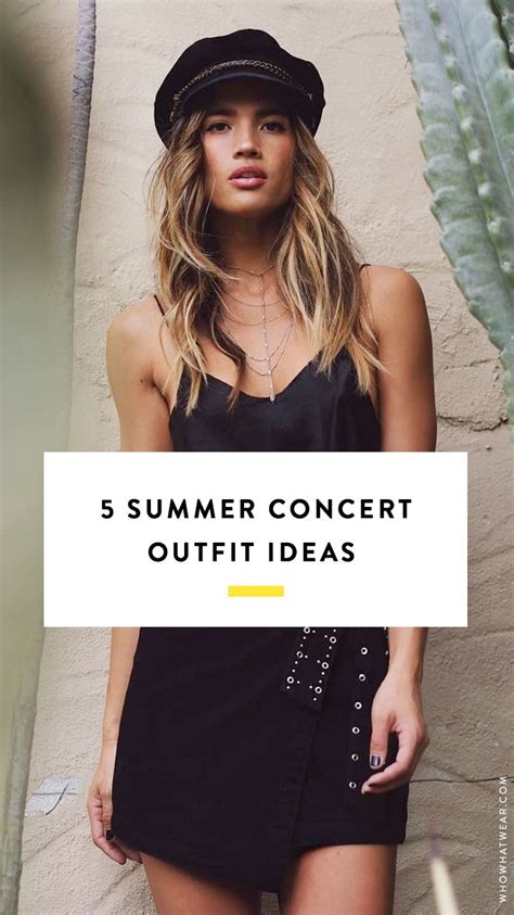 Perfect Outfit Ideas To Wear To A Summer Concert Concert Outfit