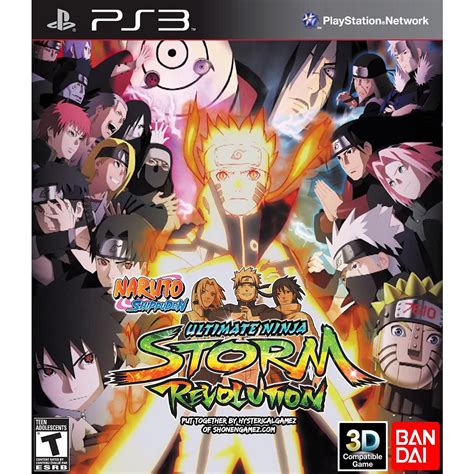 Naruto Shippuden Ultimate Ninja Storm Revolution Ps3 Bandai
