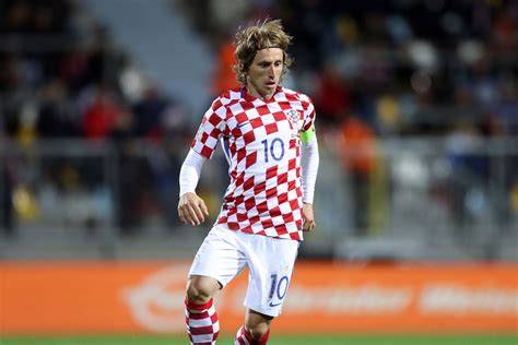 Luka Modric Jugador Estrella De La Selección Croata Marca