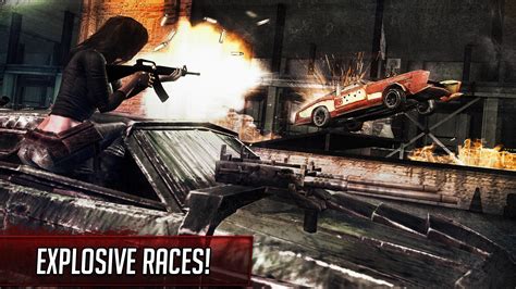 In this death racing game: Death Race ® - Offline Games Killer Car Shooting for ...
