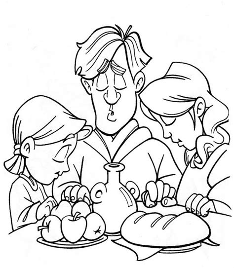 Check spelling or type a new query. Familia orando antes de comer para colorear ~ Dibujos ...
