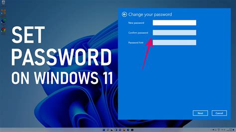 How To Set Password In Windows 11 Youtube