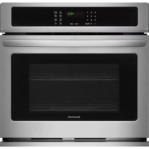 Frigidaire 30 Inch Single Electric Wall Oven Self Cleaning In Stainless