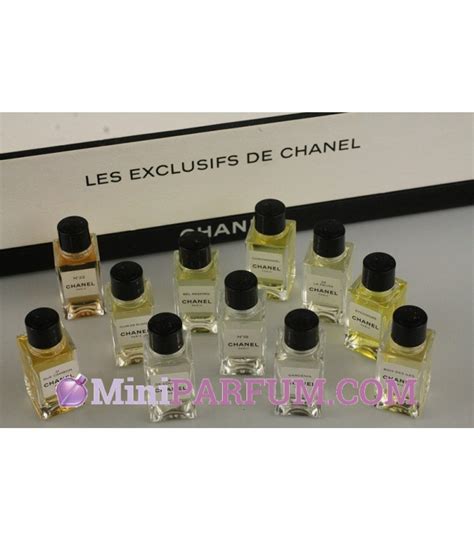 Coffret Les Exclusifs De Chanel La Cote Miniparfum
