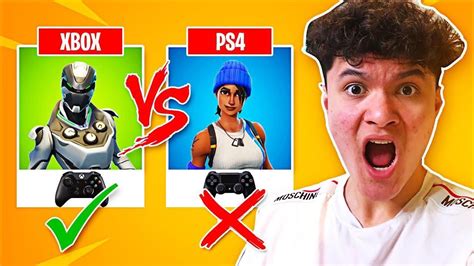 This Is Why Xbox Is Better Than Ps4 Fortnite Xbox Vs Ps4 Youtube