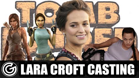 Alicia Vikander Cast As Lara Croft In Tomb Raider Reboot Youtube