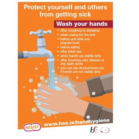 Protect Yourself And Others Self Adhesive Poster