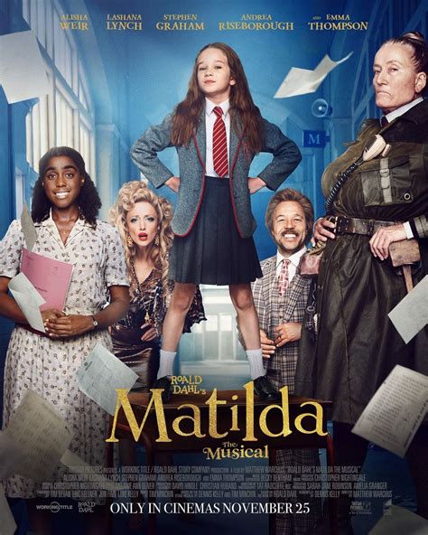 Matilda The Musical Di Roald Dahl Foto E Poster Film Netflix