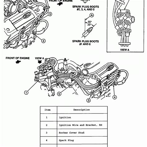 1998 Ford Windstar 38 Firing Order Wiring And Printable