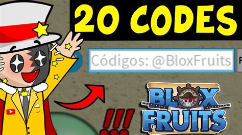 20 Codigos De Blox Fruits Codes Roblox Youtube