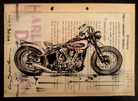 Motoblogn Cay Broendum Motorcycle Art