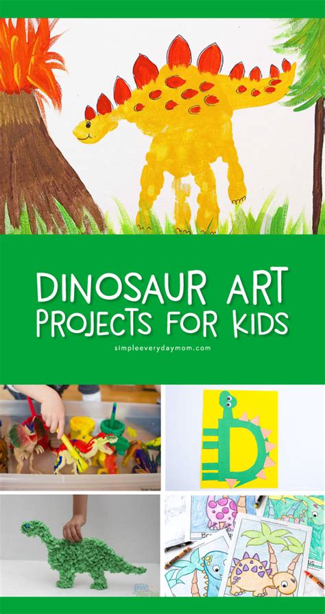 9 Preschool Dinosaur Art Projects For Home Or The Classroom