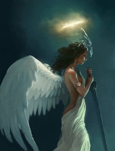 30 Mind Blowing Examples Of Angel Art Cuded Angel Artwork Angel