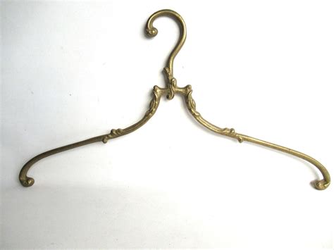 1 One Vintage Brass Clothes Hanger Clothes Hangers Antique French