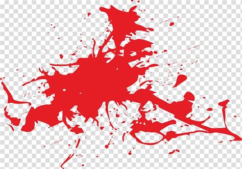 Free Download Red Splatter Painting Blood Splatter Film Bright Red