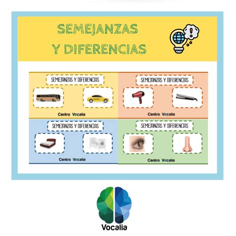 Concepto De Semejanzas Y Diferencias Para Ninos Varios Ninos Images