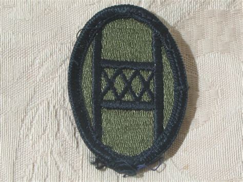 Military Shoulder Patch 30th Armored Old Hickory Brigade Subdued