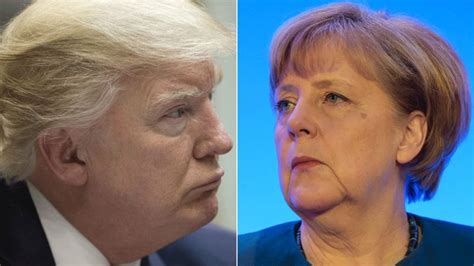 Merkel Meets Trump A Defining Moment For Us And Germany Bbc News