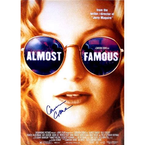 cameron crowe autograph almost famous poster