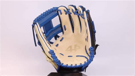 44 Pro Custom Baseball Glove Signature Series Black Snakeskin Royal