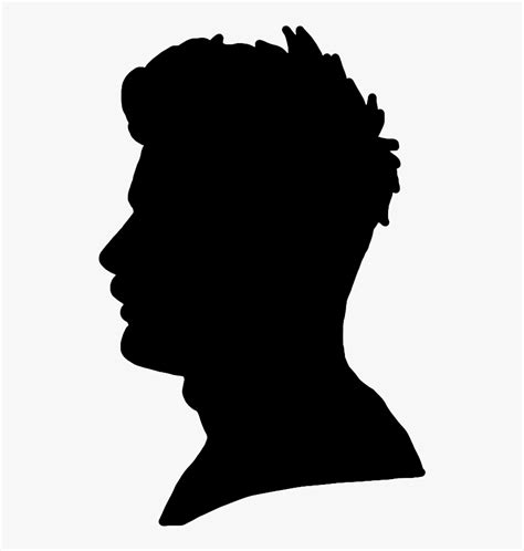 Male Profile Silhouette Man Head Silhouette Png Transparent Png