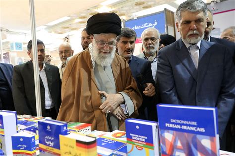 Photos Irans Leader Visits Tehran Intl Book Fair