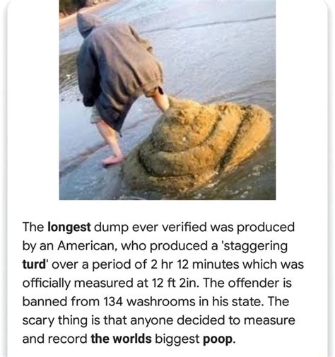 A Respira Sclipire Furt World Record For Biggest Poop Cioară