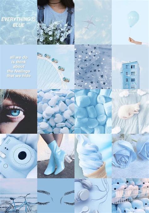 Download Uplifting Baby Blue Aesthetic Tumblr Wallpaper
