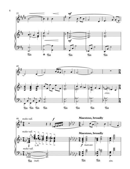 Amazing Grace Trumpet Solo And Piano Score Parts By Digital