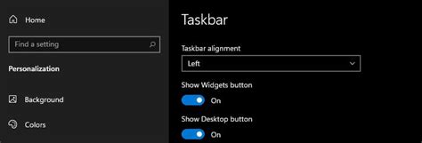Here S How You Can Reposition Windows 11 Taskbar To The Left Of Screen