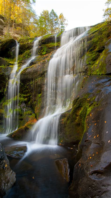 Waterfall Water Rock Iphone Wallpaper Idrop News